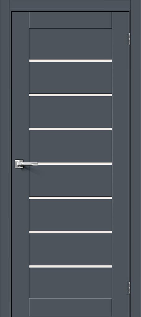 Дверь межкомнатная с покрытием Эмалит в цвете Шторм матовый